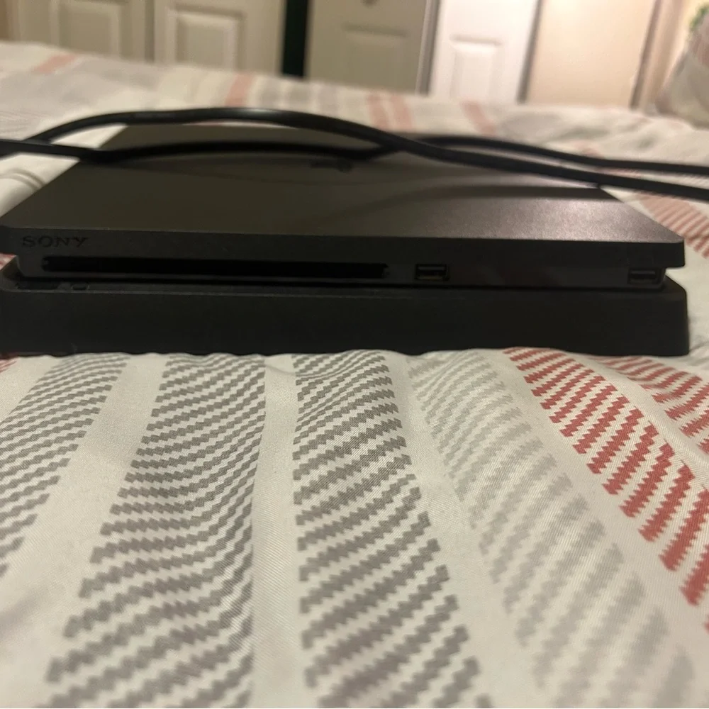 Sony Black Gaming Console